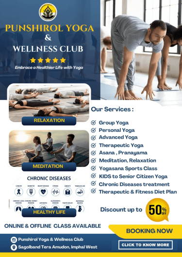 Join Yoga Classes at 50% Discount at Punshirol Yoga & Wellness Club