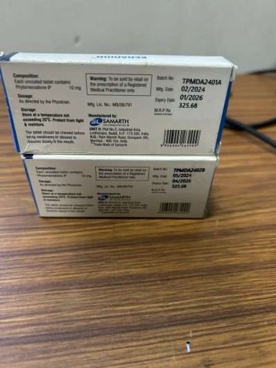 Free Donation of Kenadion 10mg Medicine for Patients