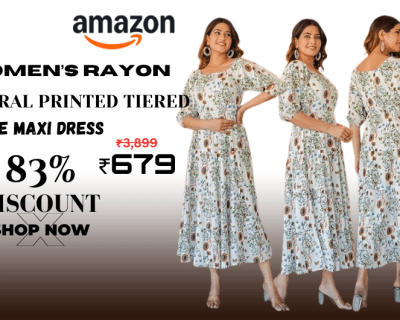 WOMENS-RAYON-FLORAL-PRINTED-TIERED-STYLE-MAXI-DRESS